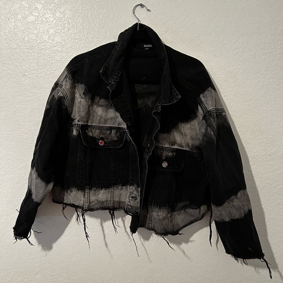Missguided Jackets & Blazers - Misguided cropped denim jacket